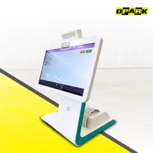 เครื่องแลกบัตรตั้งโต๊ะ รุ่น SW-VMS04 ด้านข้าง