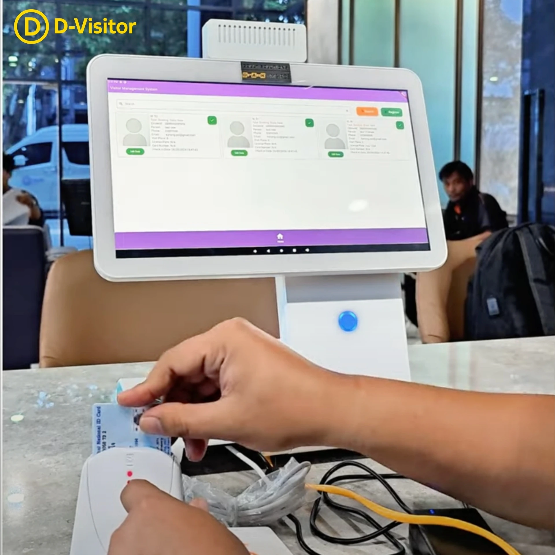 ยืนยันตัวตนด้วยบัตรประชาชน/บัตร RFID