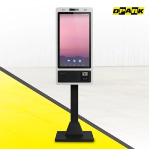 ตู้บริการตัวเองกลางแจ้ง Kiosk รุ่น KDS-023 ด้านหน้า